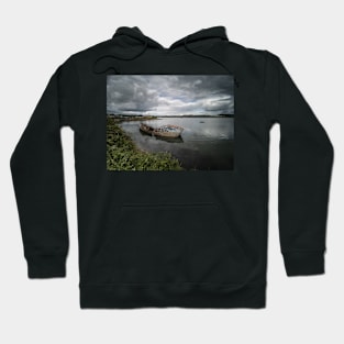 River Plym Wooden Hulk Boat Hoodie